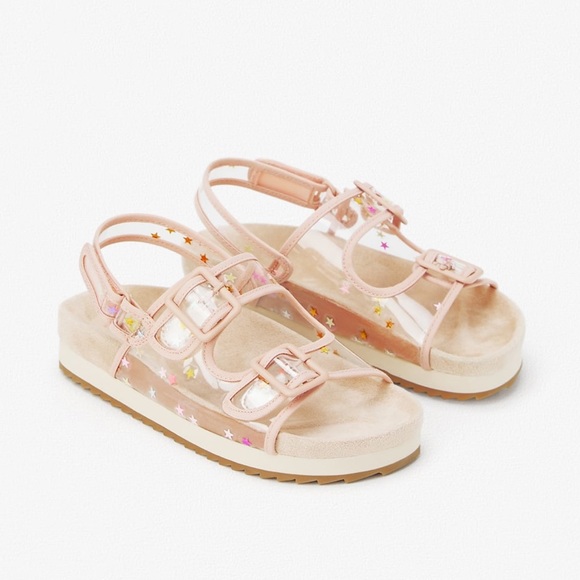 zara girls sandals
